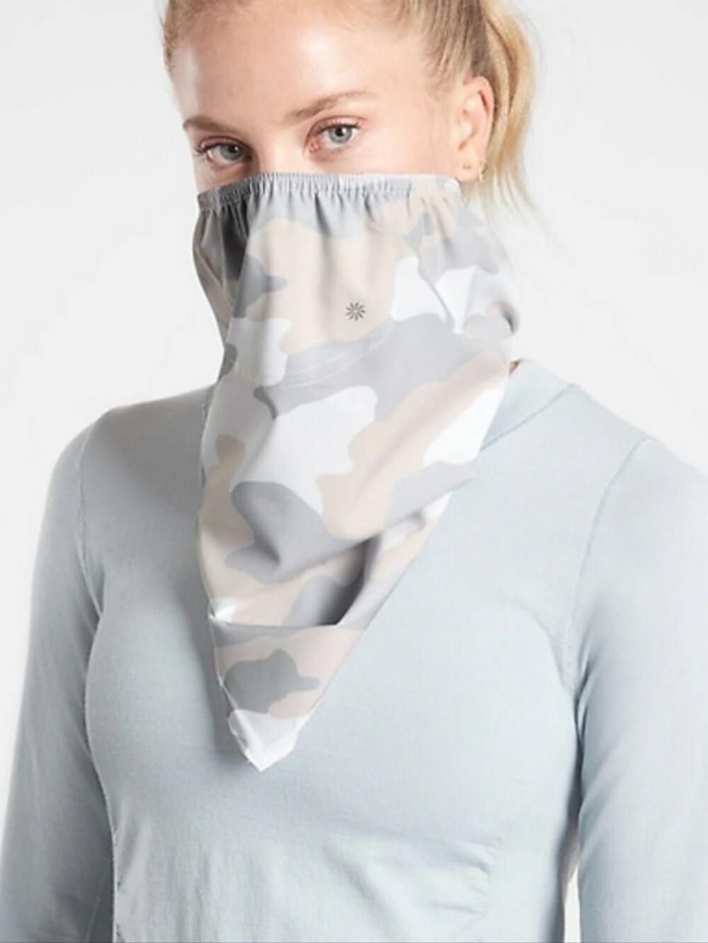 Athleta Made To Move Gaiter Pack of 2 Camo Lavender NIB